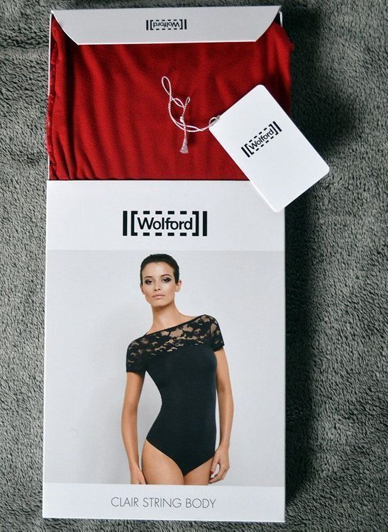 Top Dentelle Rouge Wolford Clair Pompeii - Taille M/L - Neuf Avec étiquettes