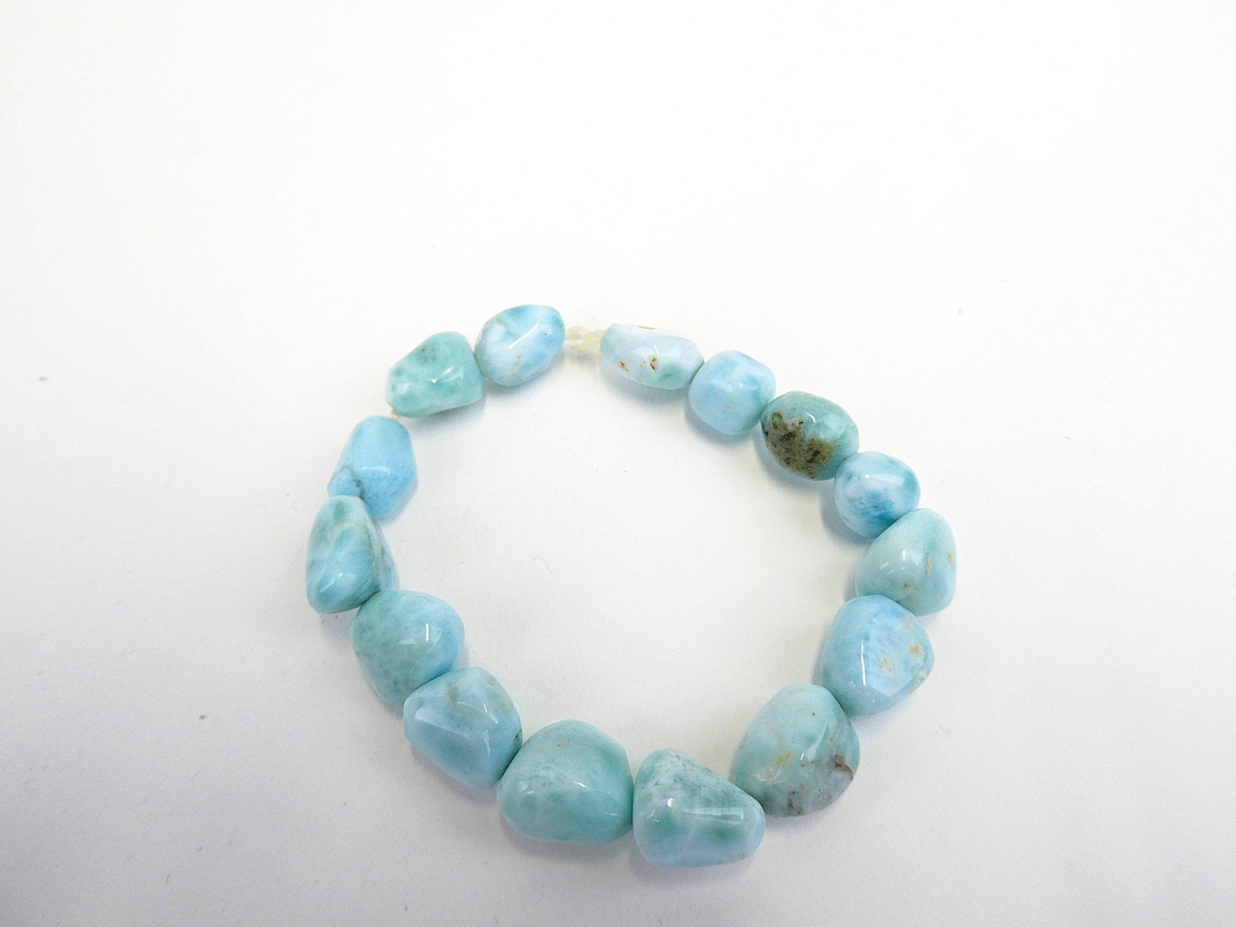 Minéraux & Lithothérapie: Larimar Heilsteinkette – D'occasion à Urtenen-Schönbühl par Restwert_Schoenbuehl 2