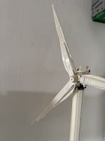 Lego Vestas Windkraftanlage Modell aufgebaut gebraucht