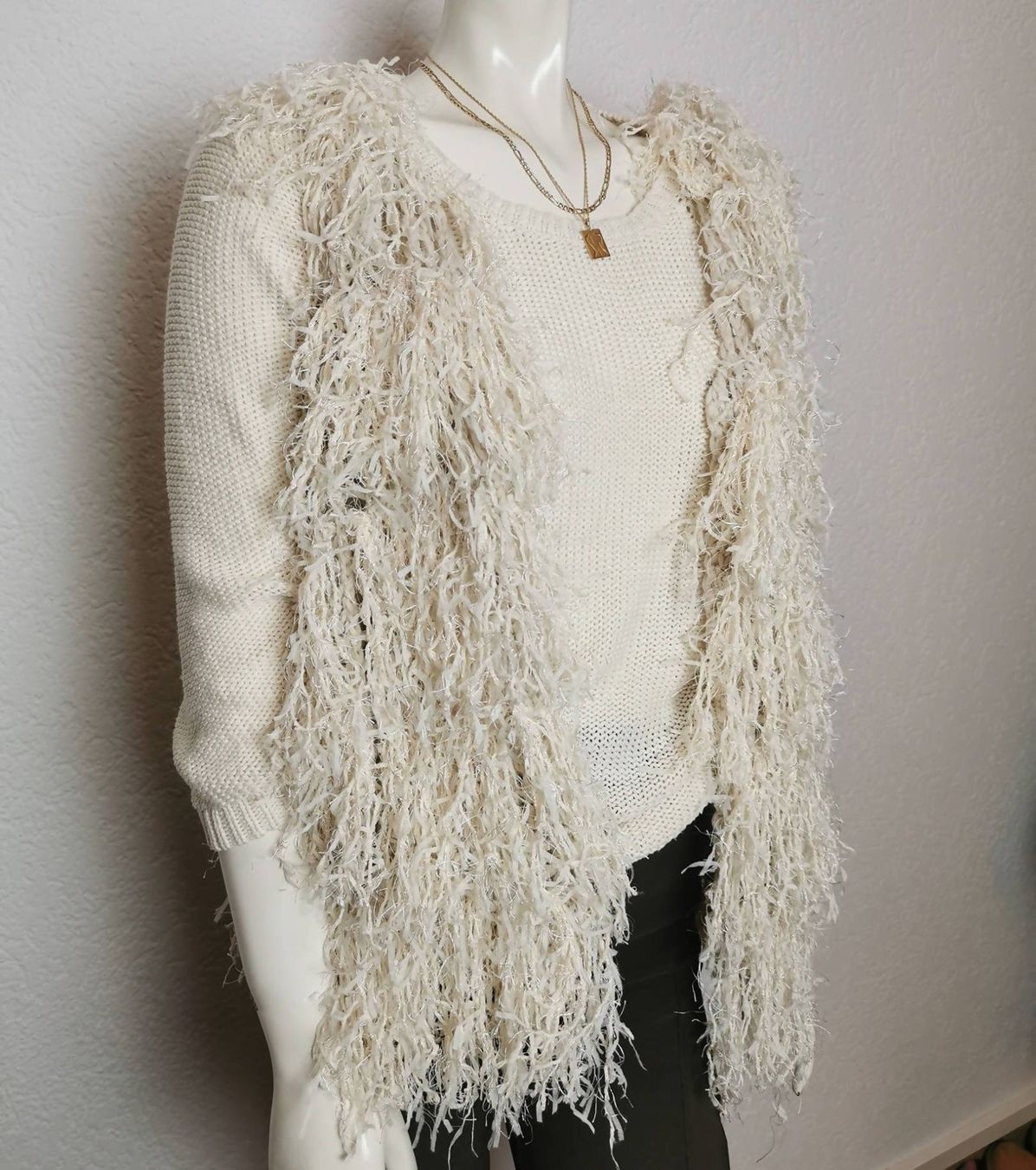 Gilet & Giacche senza maniche: Boho Fransenweste / Fransen Gilet / Winter Look - One Size – Usato da Wettingen venduto da JasminL92-3
