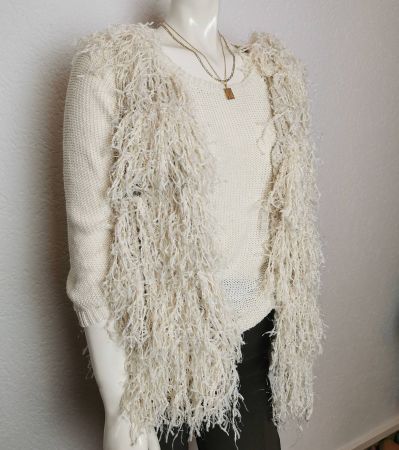 Boho Fransenweste / Fransen Gilet / Winter Look - One Size