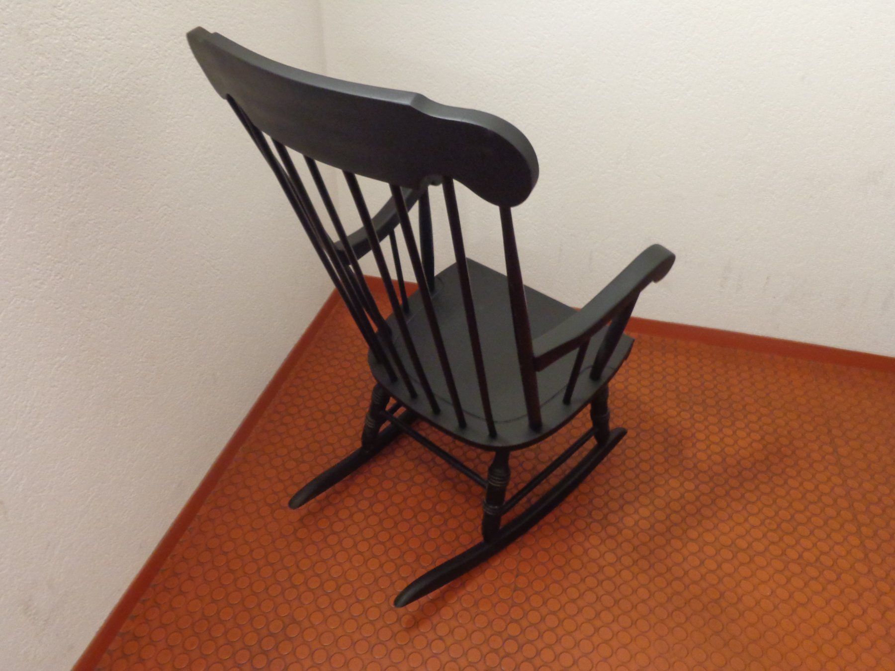 Sedie: Schaukelstuhl schwarz Holz – Usato da Liestal venduto da Gecko16 2