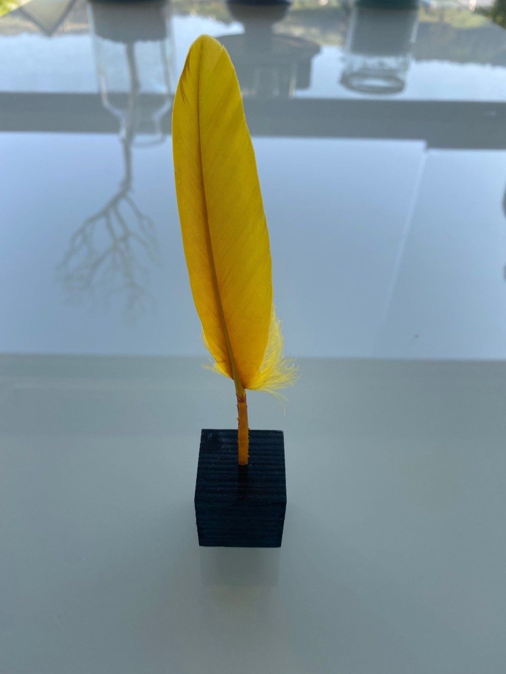 Toutes les décorations: Dekoobjekt "Feder" – Neuf (Voir description) à Lachen SZ par JLO-Creations 2