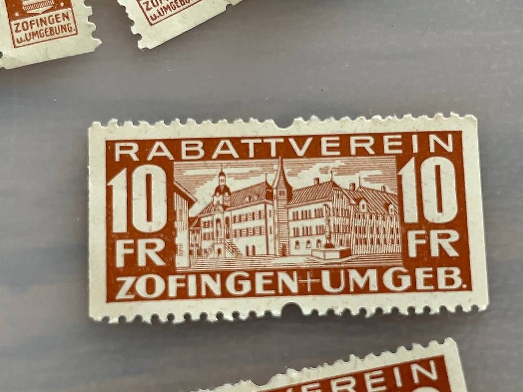 Tous les timbres: Rabattverein Zofingen Marken – D'occasion à Dagmersellen par glahd 3