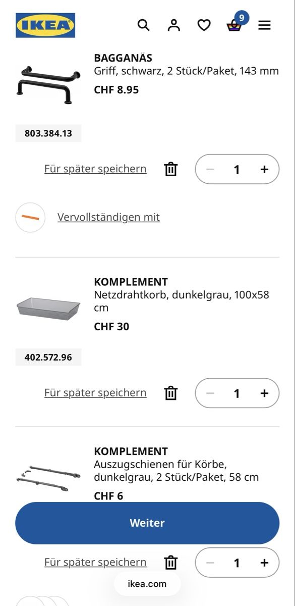 Schränke: Pax Kleiderschrank grau – Neu (gemäss Beschreibung) aus Liebefeld von ah_1 7