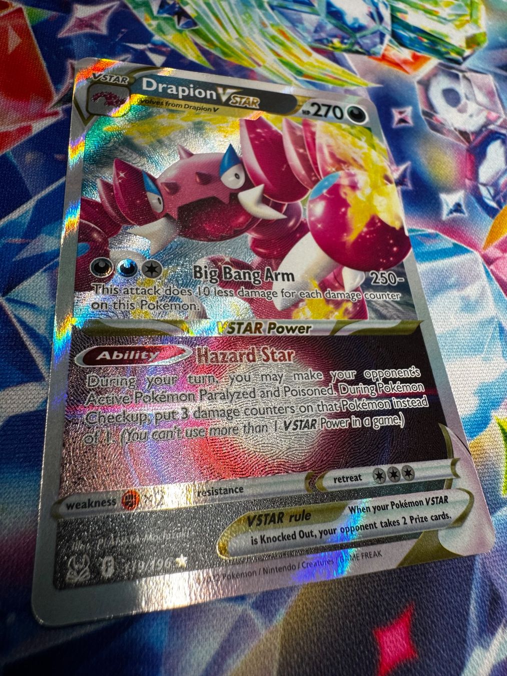 Pokémon Carte collezionabili: Pokemon Drapion Vstar EN 119 Lost Origin – Usato da Eschen venduto da SenseiS3 1