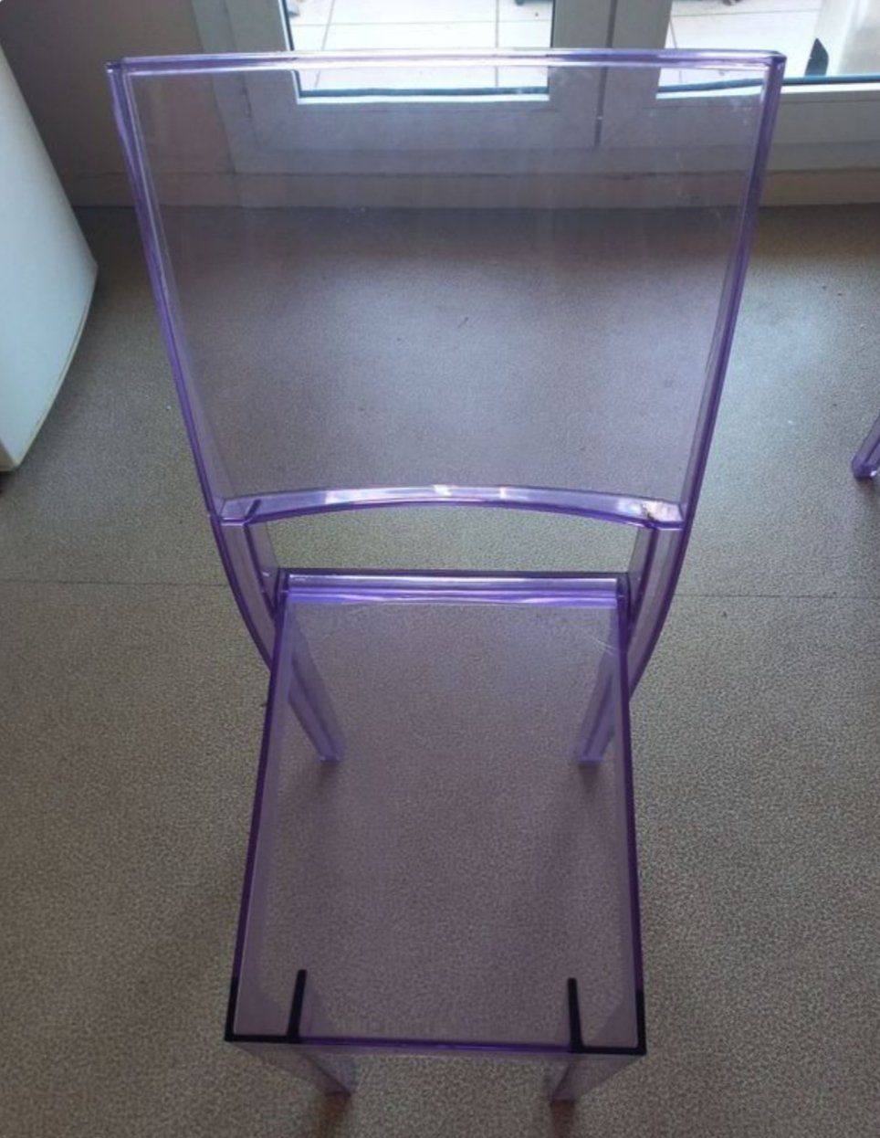 4 chaises La Marie - Philippe Starck – Violet translucide (Gebraucht ...