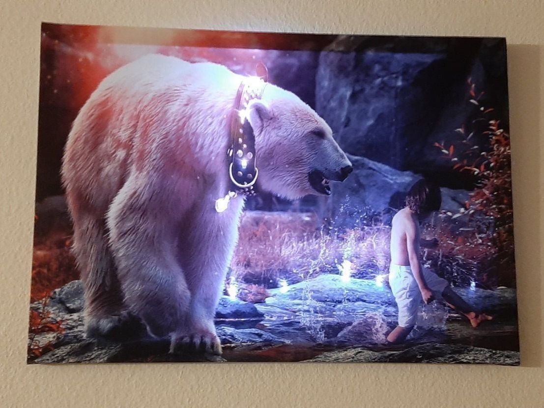 Poster & Bilder: Art Eisbär & Kind LED Bild XXXL – Neu und originalverpackt aus Kilchberg ZH von ruedi34 3