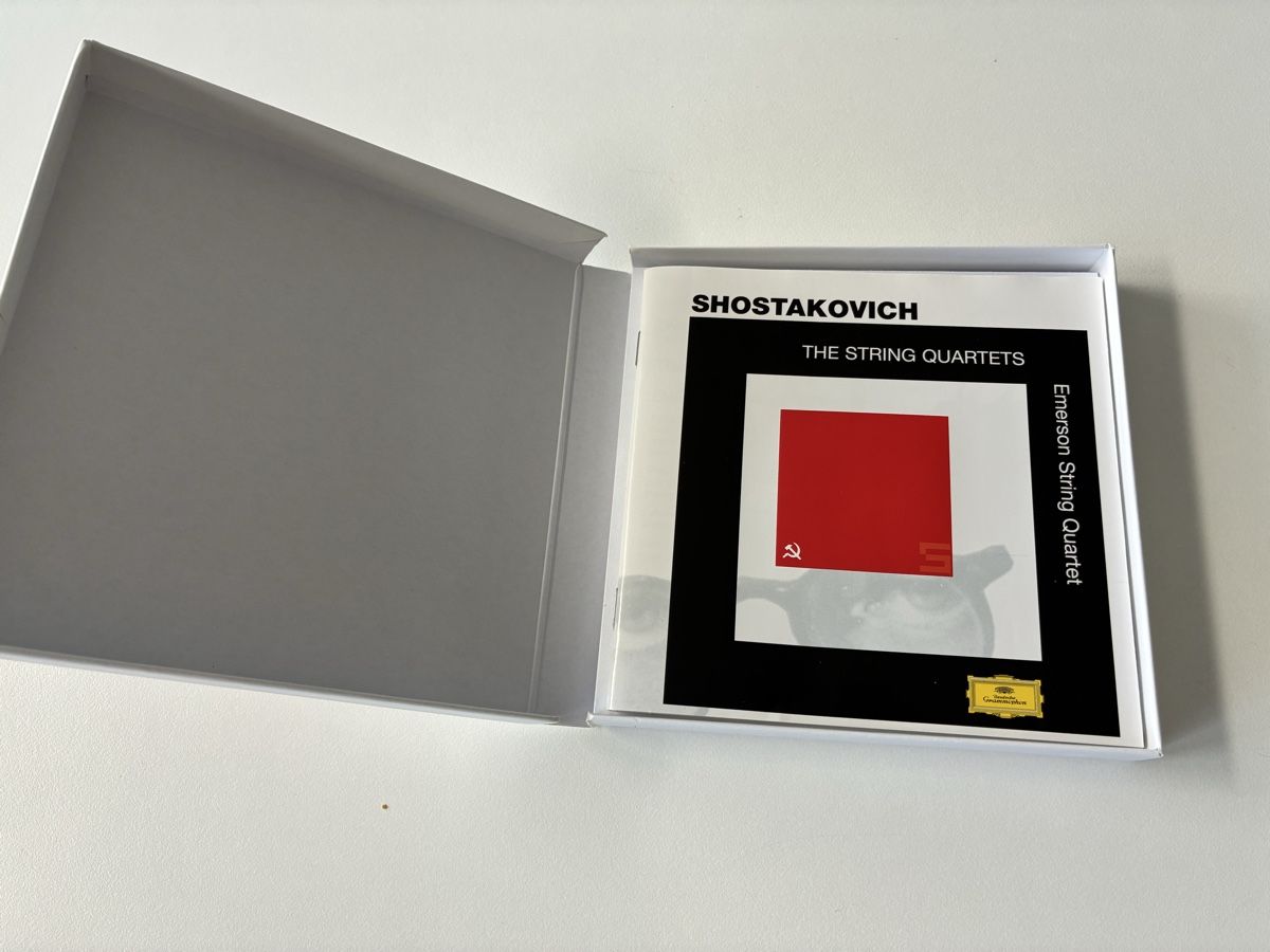 CDs: Shostakovich - Emerson String Quartett - Klassik -  5 CDS – Neu (gemäss Beschreibung) aus Chur von Knokno199 2