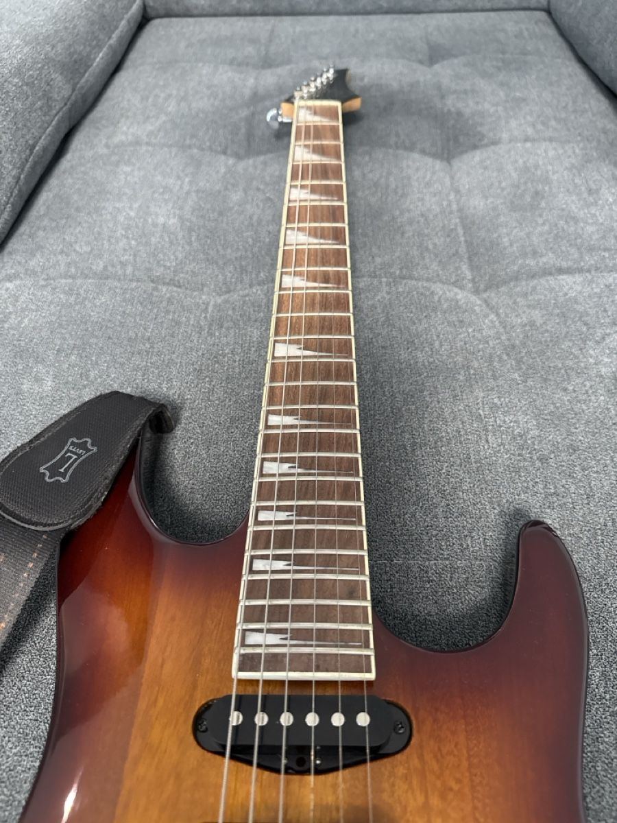 Strumenti musicali: E-Gitarre mit Gurt, neuwertig – Usato da Hunzenschwil venduto da Amblazing 1