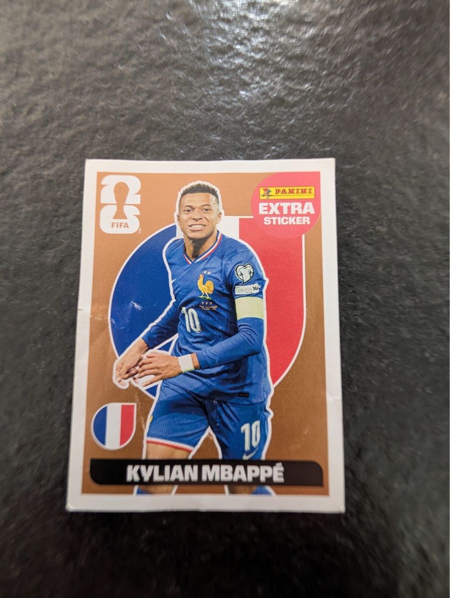Panini Carte collezionabili: Extra Sticker Mbappe Bronze – Nuovo (secondo la descrizione) da Starrkirch-Wil venduto da Goemsu