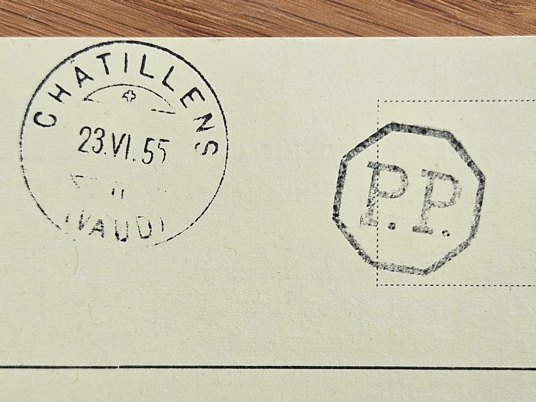 Tutti i francobolli: NN mit seltenem PP Stempel 8-eckig für 3.-- – Nuovo (secondo la descrizione) da Buttikon SZ venduto da Marcelr 1