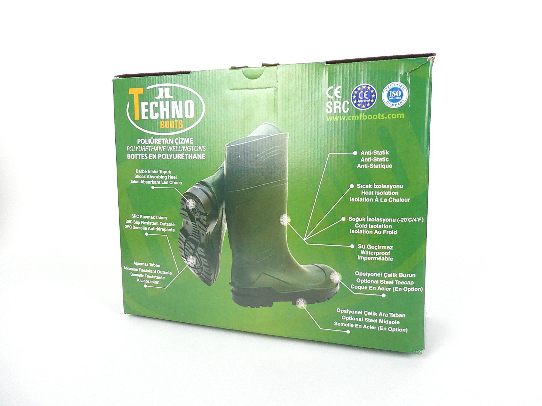 Scarpe da uomo: Techno Boots Sicherheitsstiefel Gr. 45 S5 – Usato da Urtenen-Schönbühl venduto da Restwert_Schoenbuehl 6