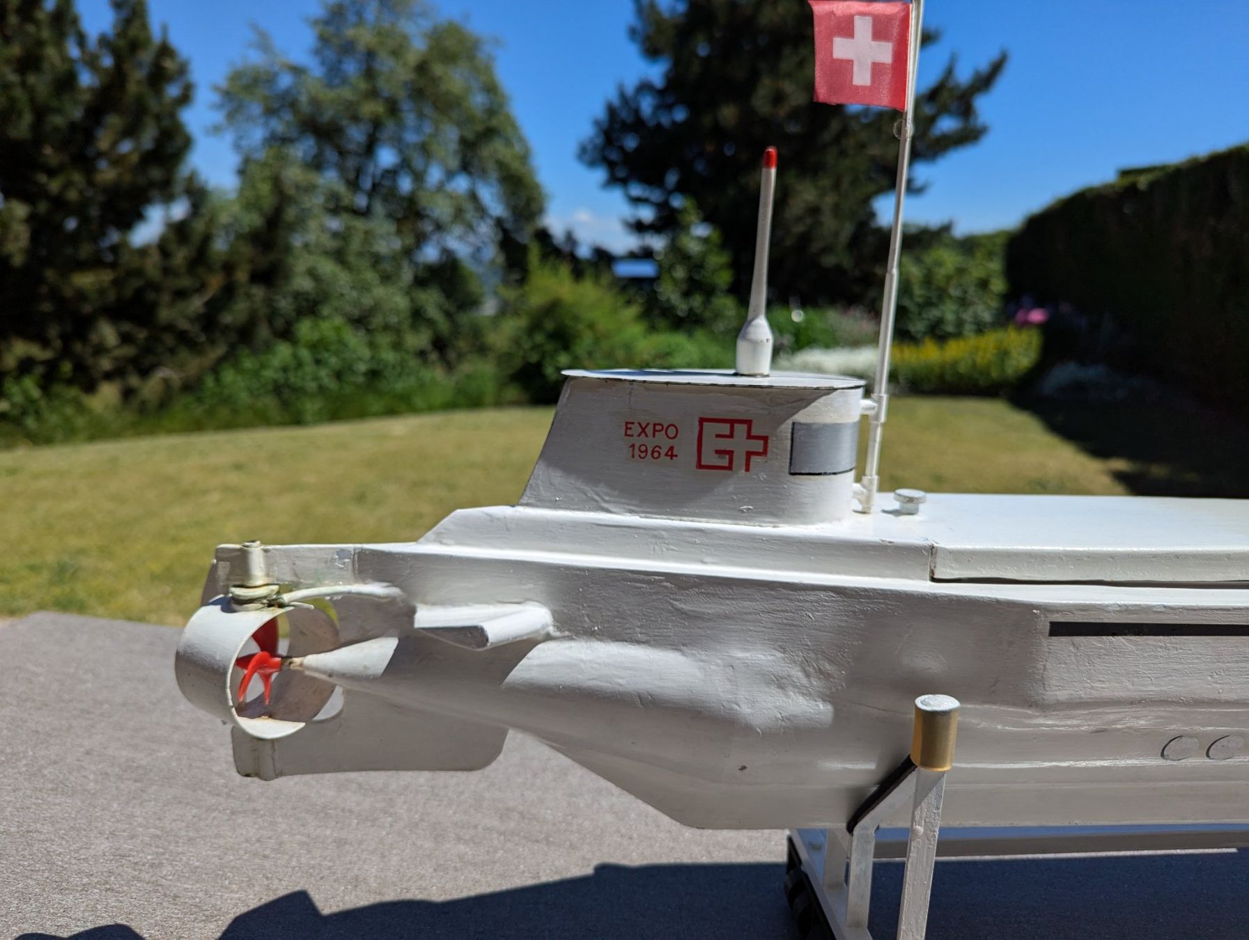 Modellismo RC: Ancien sous-marin " Mésoscaphe" Auguste Piccard. – Difettoso da montcherand venduto da Niollu 3