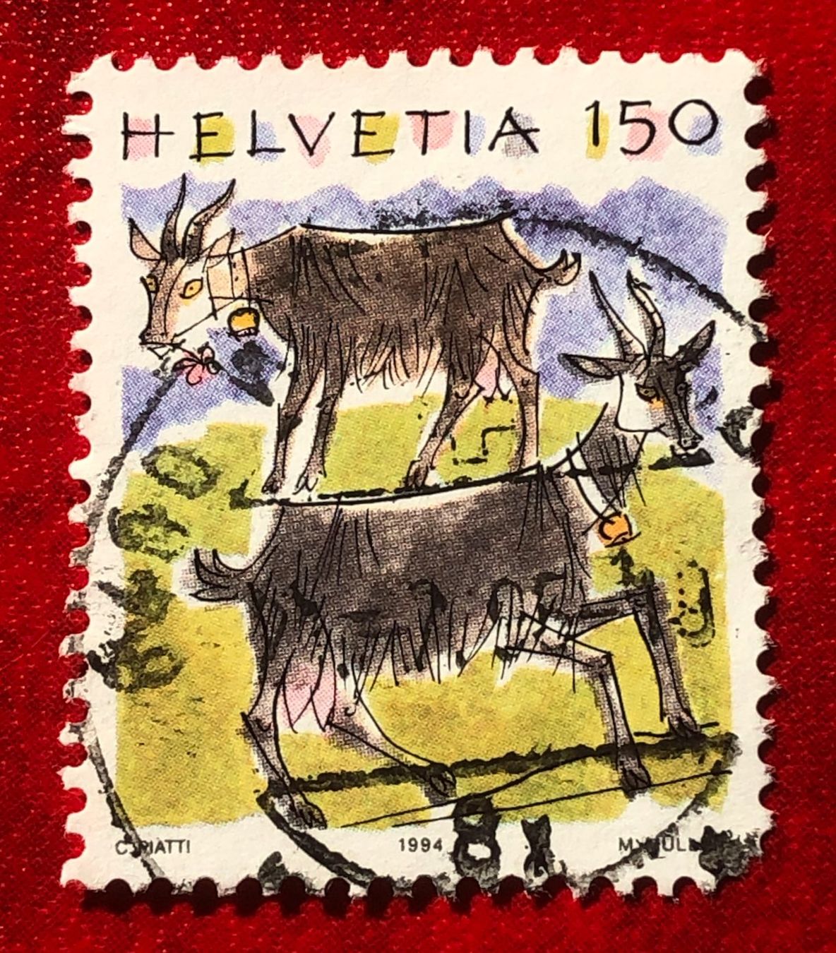 Tutti i francobolli: CH Briefmarken Stempel    – Usato da Aarau venduto da Billa007