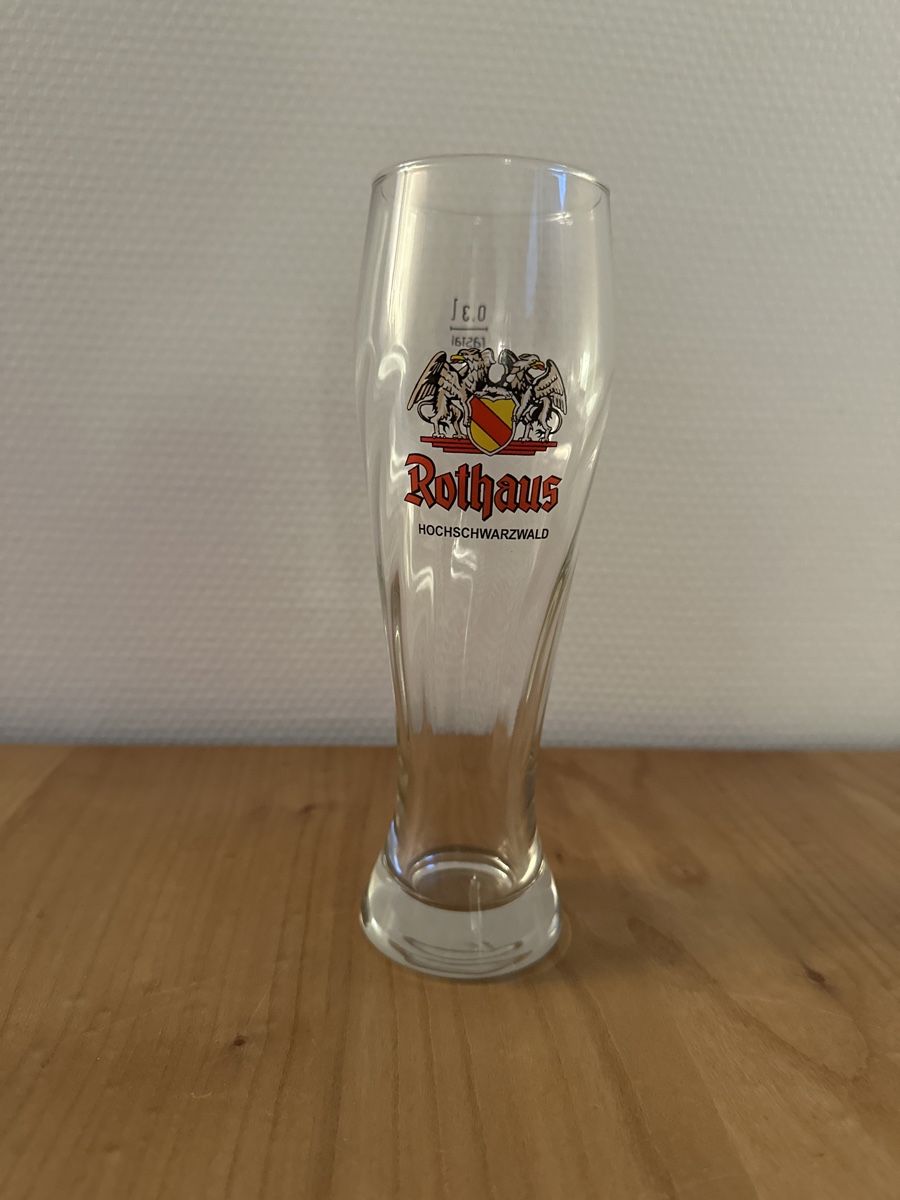 Bicchieri: Bierglas - Rothaus - Hochschwarzwald – Usato da Münchenstein venduto da mjaaxx