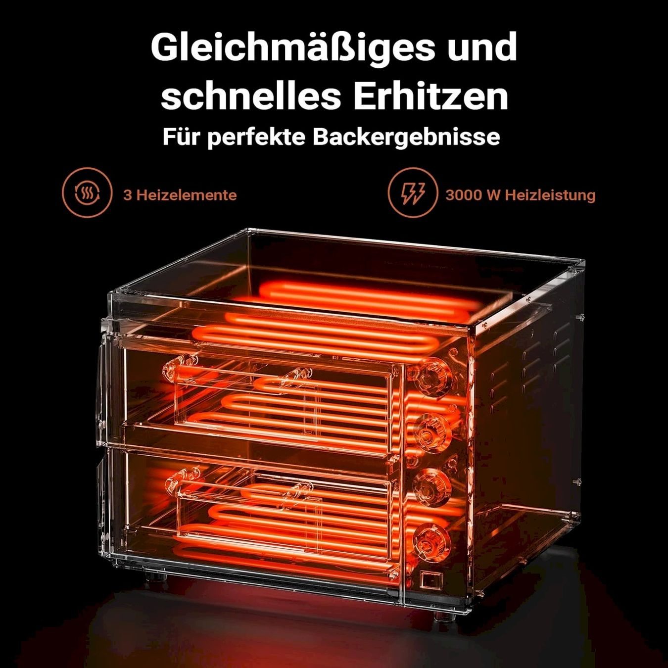 Forni: WilTec 2-Etagen Pizza-Backofen 3000W – Nuovo e nell'imballaggio originale da Bottighofen venduto da zaap 4