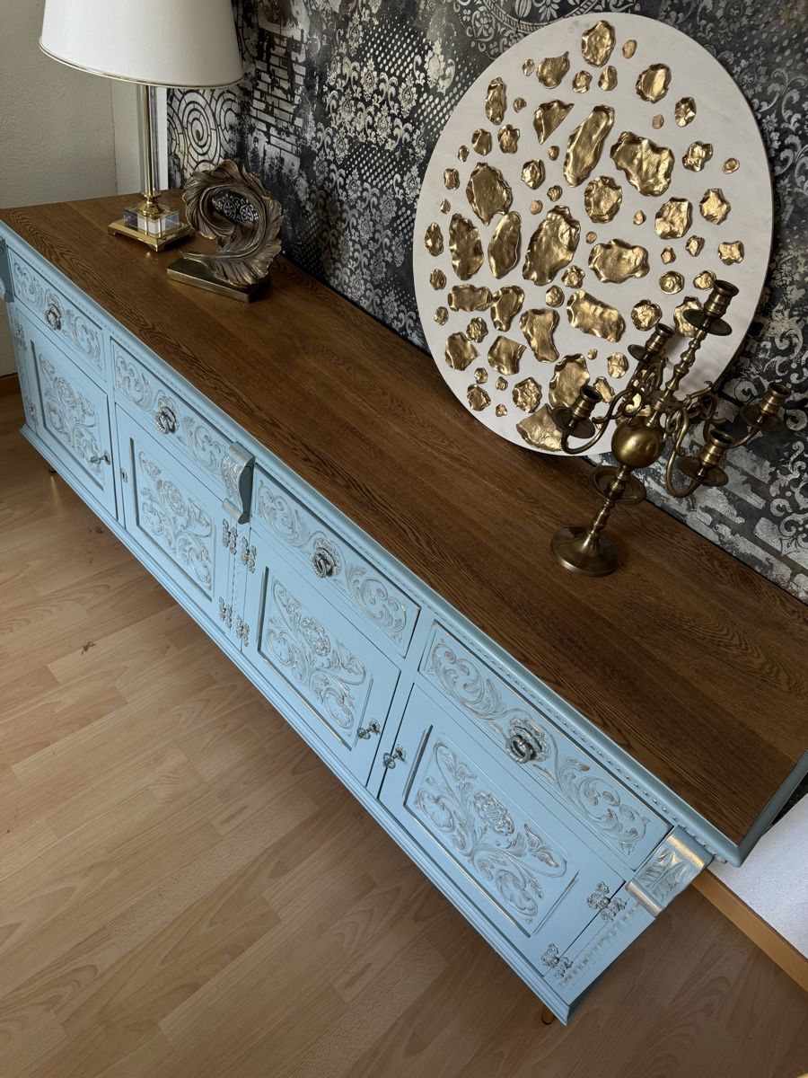 Cassettiere: Elegantes Massivholz-Sideboard/Kommode  – Nuovo (secondo la descrizione) da Sisseln AG venduto da ibr_c5wj 7