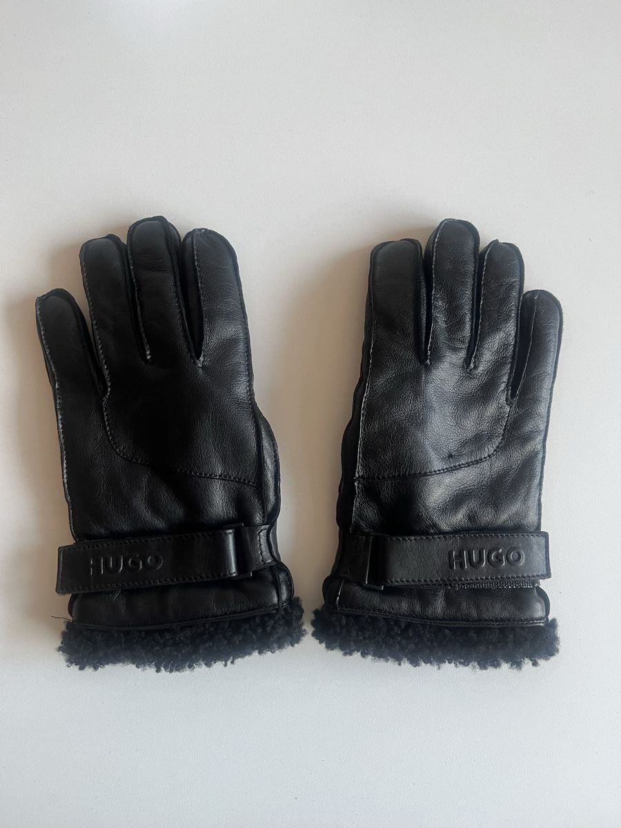 Hugo Boss Sonstige Accessoires für Herren: Hugo BOSS leather gloves size 9 – Gebraucht aus Grand-Lancy von Dr.Lux