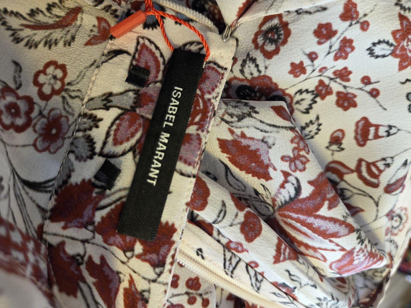 Isabel Marant Gonne: Isabel Marant silk midi Skirt – Usato da Zürich venduto da finesse.shop 4
