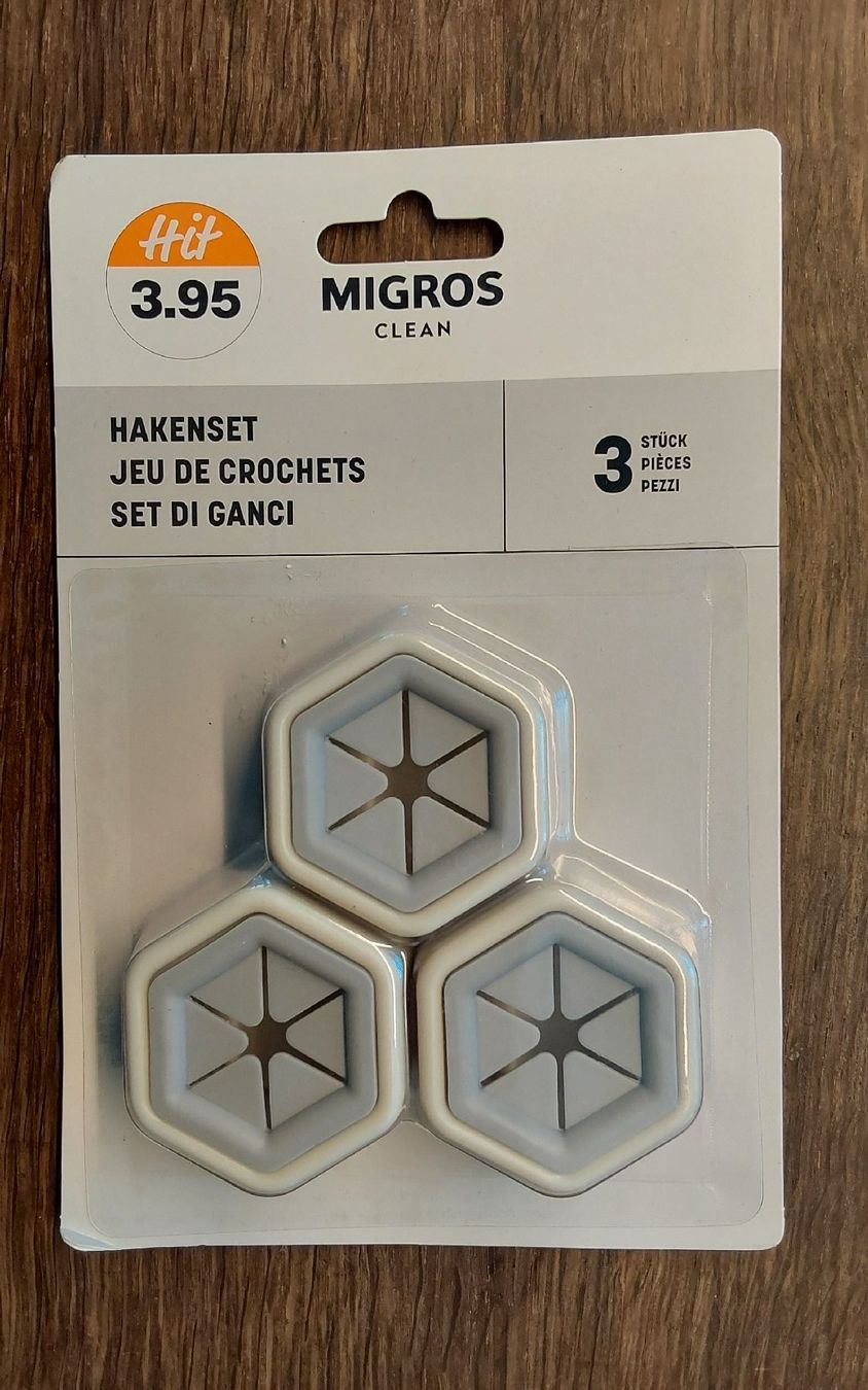 Migros Eisenwaren: Hakenset Migros neu – Neu und originalverpackt aus Köniz von scopello12