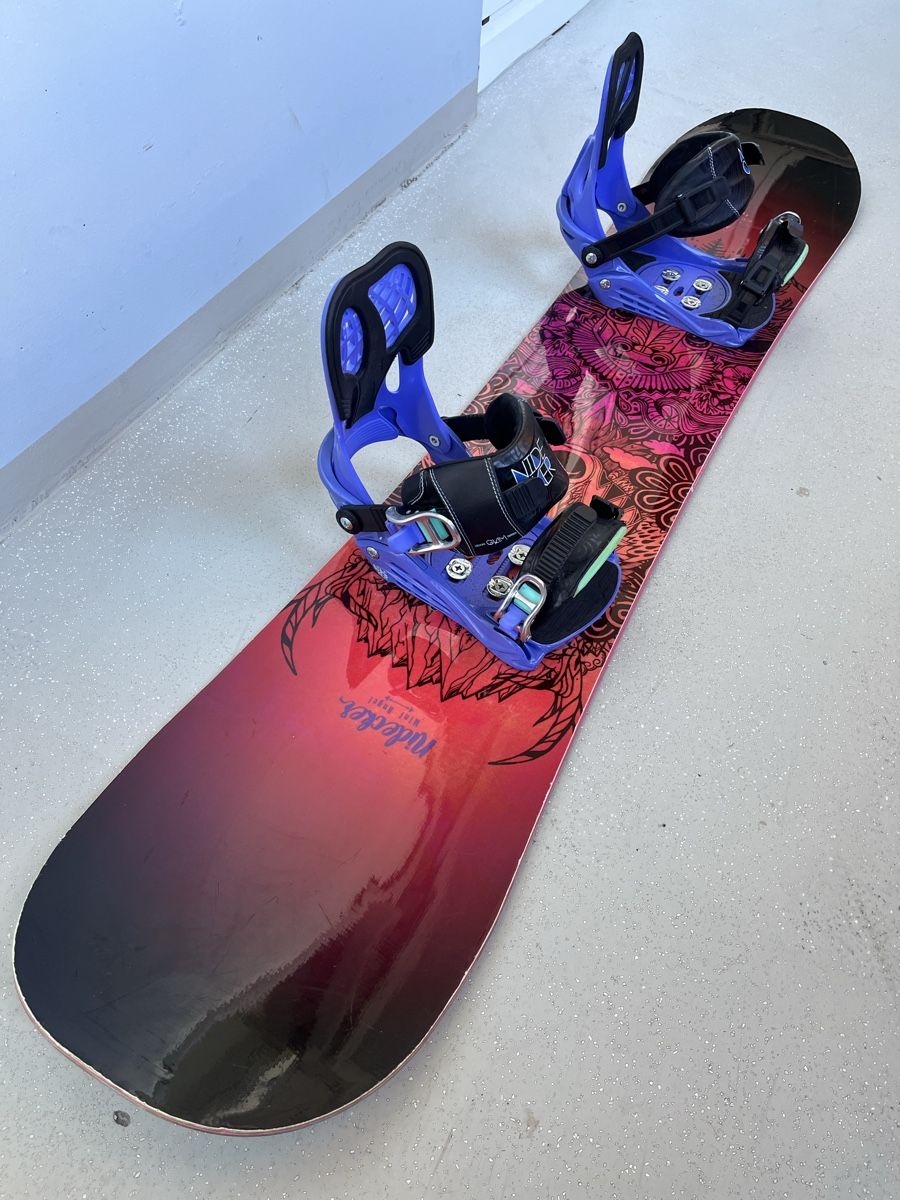 Nidecker Board: Nidecker Snowboard 139cm inkl. Nidecker Snowboardbindung – Usato da Horgen venduto da pupcia01