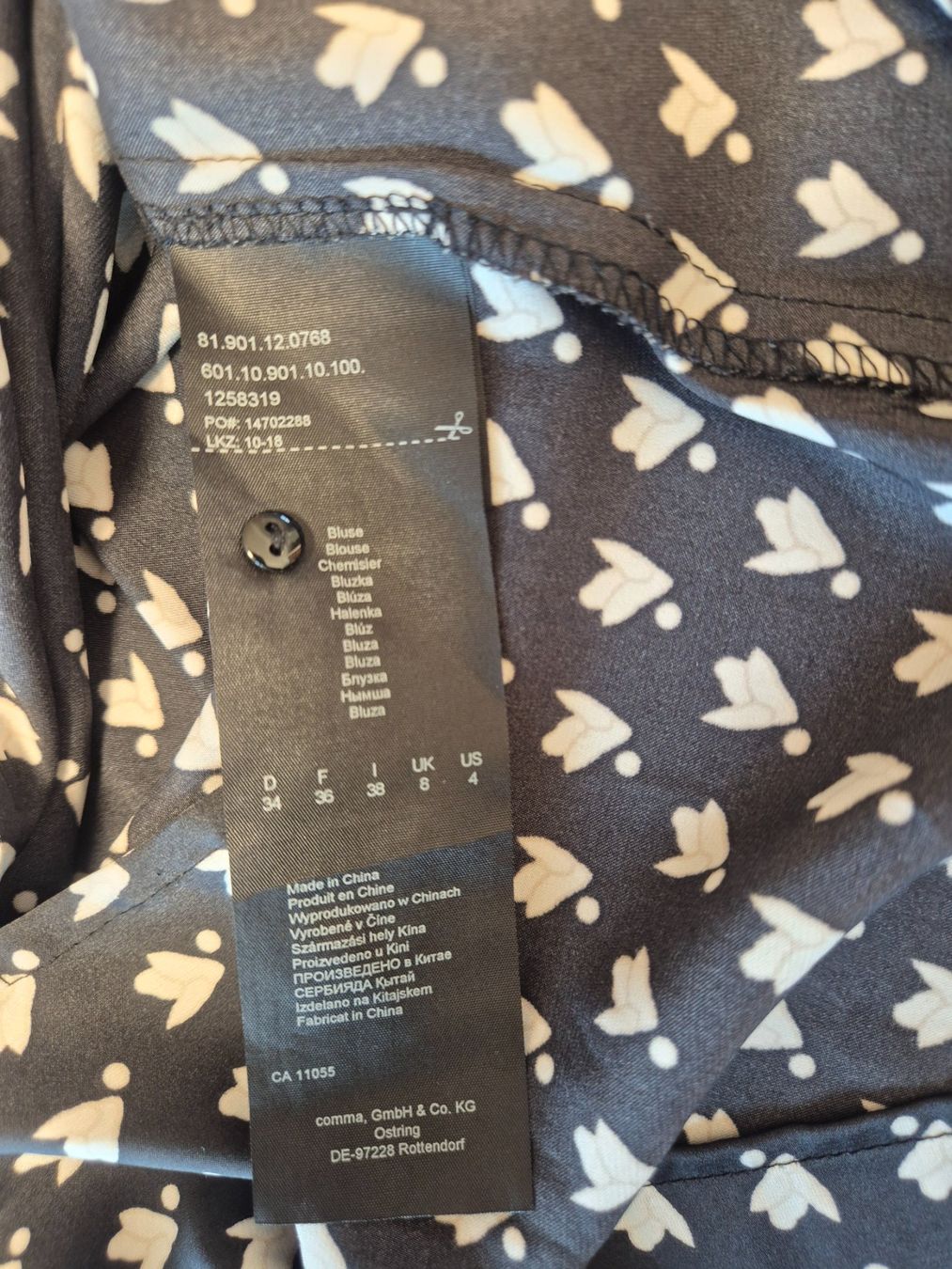 Comma Top: Comma Bluse, Top, Grösse 34 – Usato da Oberrohrdorf venduto da ma-vie 8