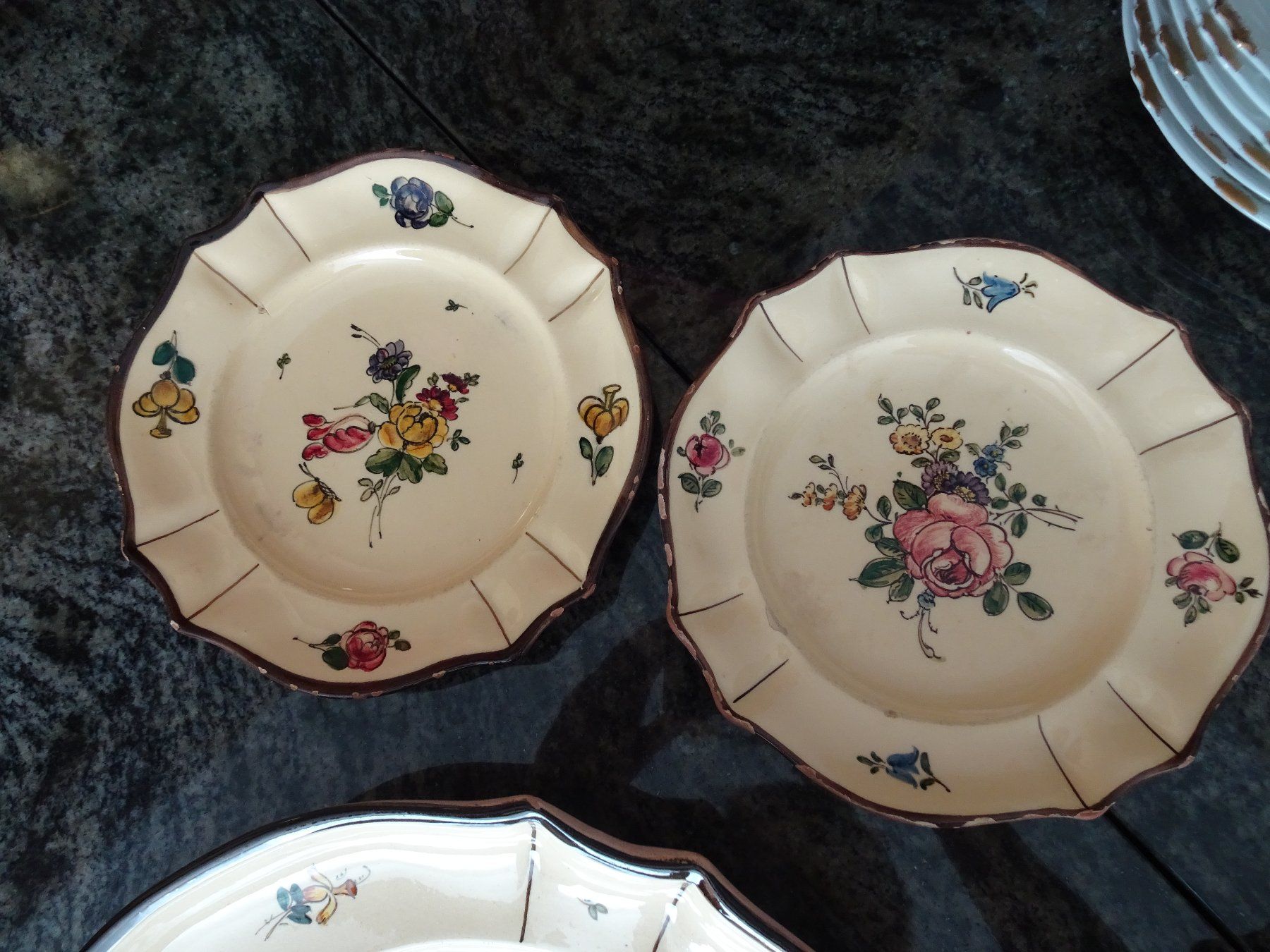 Set di piatti: seltenes altes " Luzerner Keramik"  -Geschirr-Set – Usato da Vitznau venduto da Mina60 5