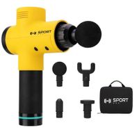 NEU! Hochwertige Massage Gun gelb / Massage Gerät AKTION
