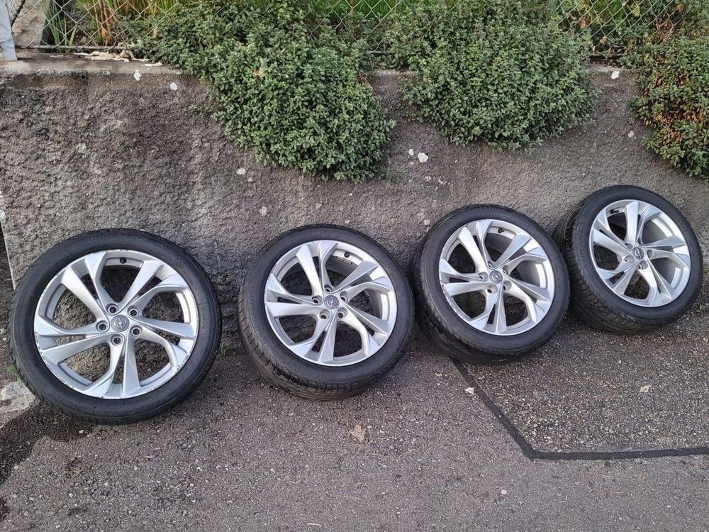 4x Original Opel Astra K 17 Zoll Alufelgen 7,5J x 17 Zoll (Gebraucht ...