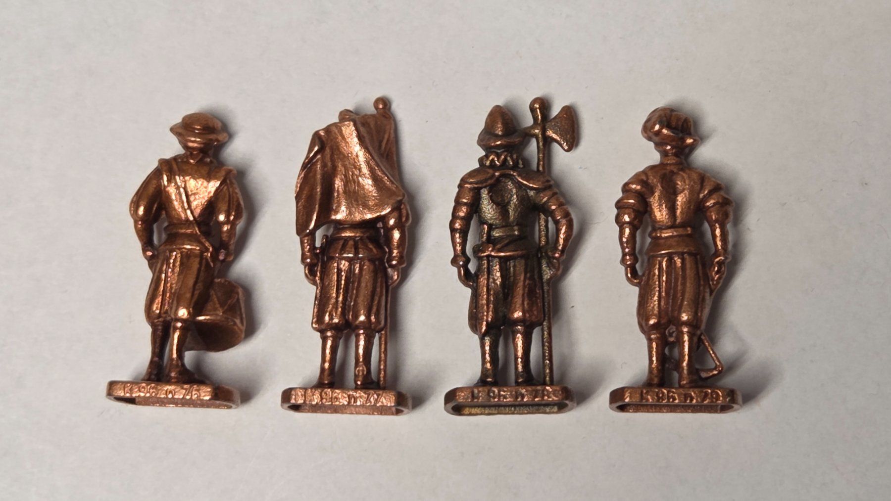 Statuette: Ü-ei Metall bronze Schweizer Garde 3 - 6 – Usato da Zürich venduto da Tobi76 1