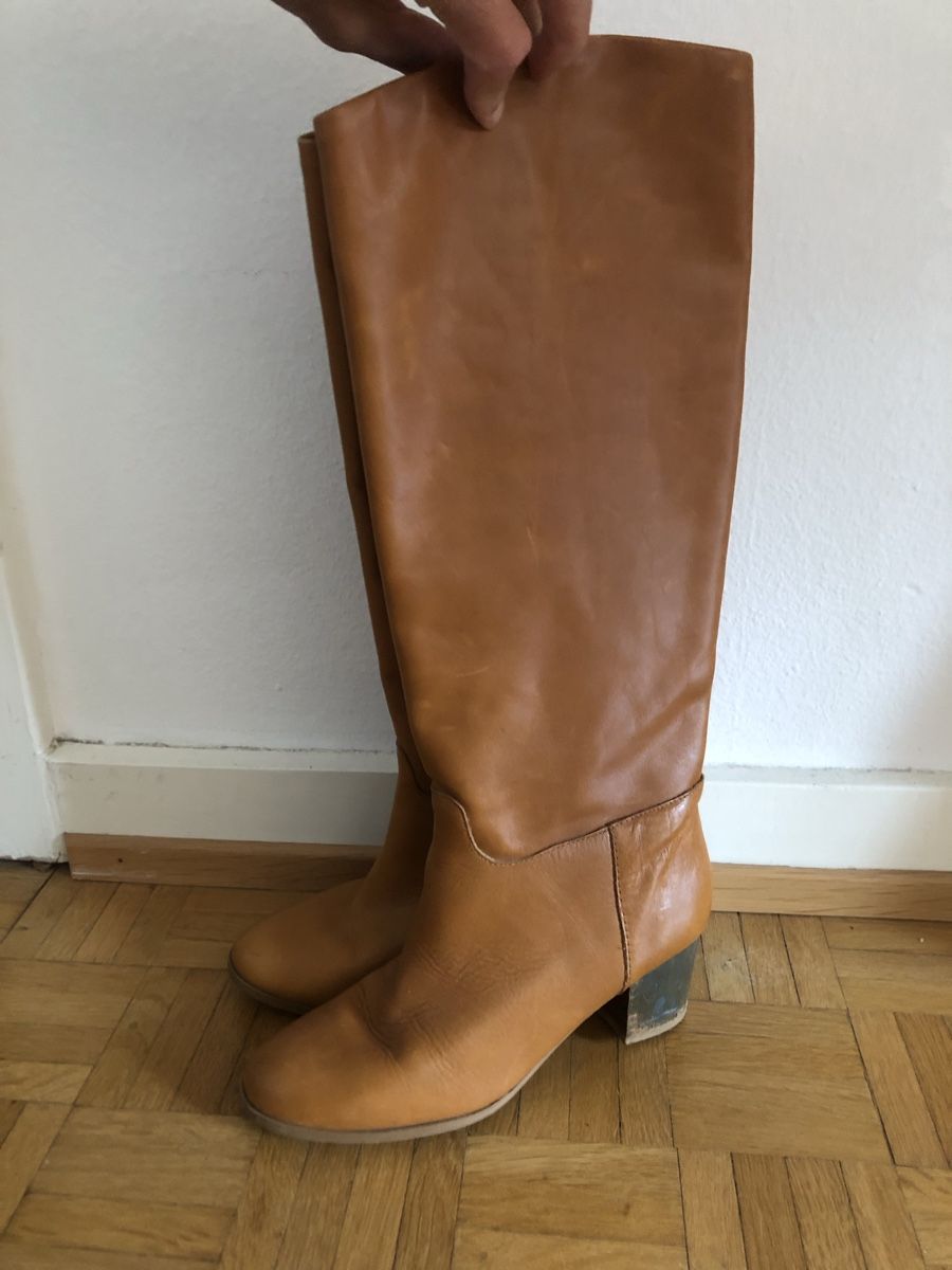 Chaussures femmes: Lederstiefel Zara 37 – D'occasion à Basel par LukasLiederer 1