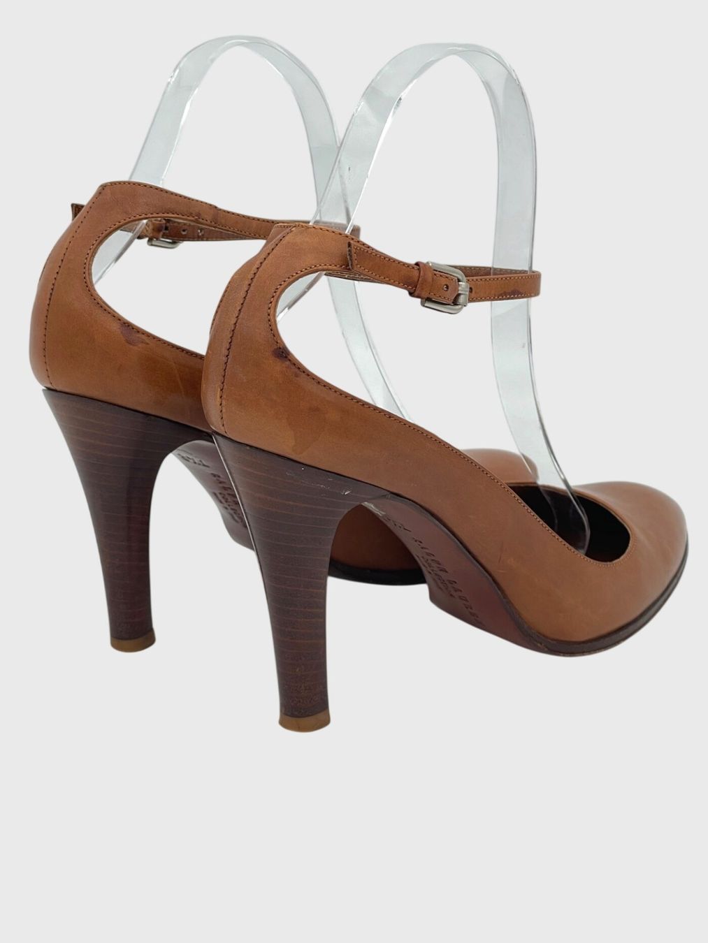 Ralph Lauren Scarpe da donna: Ralph Lauren Ankle Strap Leather Pump EU 38 Braun – Usato da Zürich venduto da shoe_shop 3
