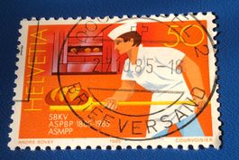 CH Briefmarken Vollstempel   