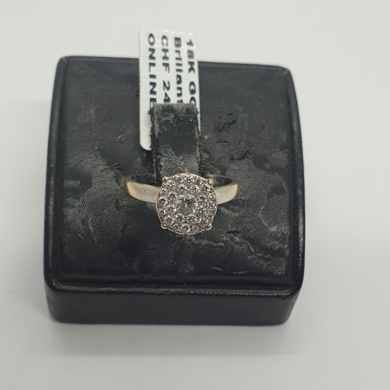 Anelli: Echt 18K Gold - Diamant Ring – Usato da Luzern venduto da Luzern-Goldhaus