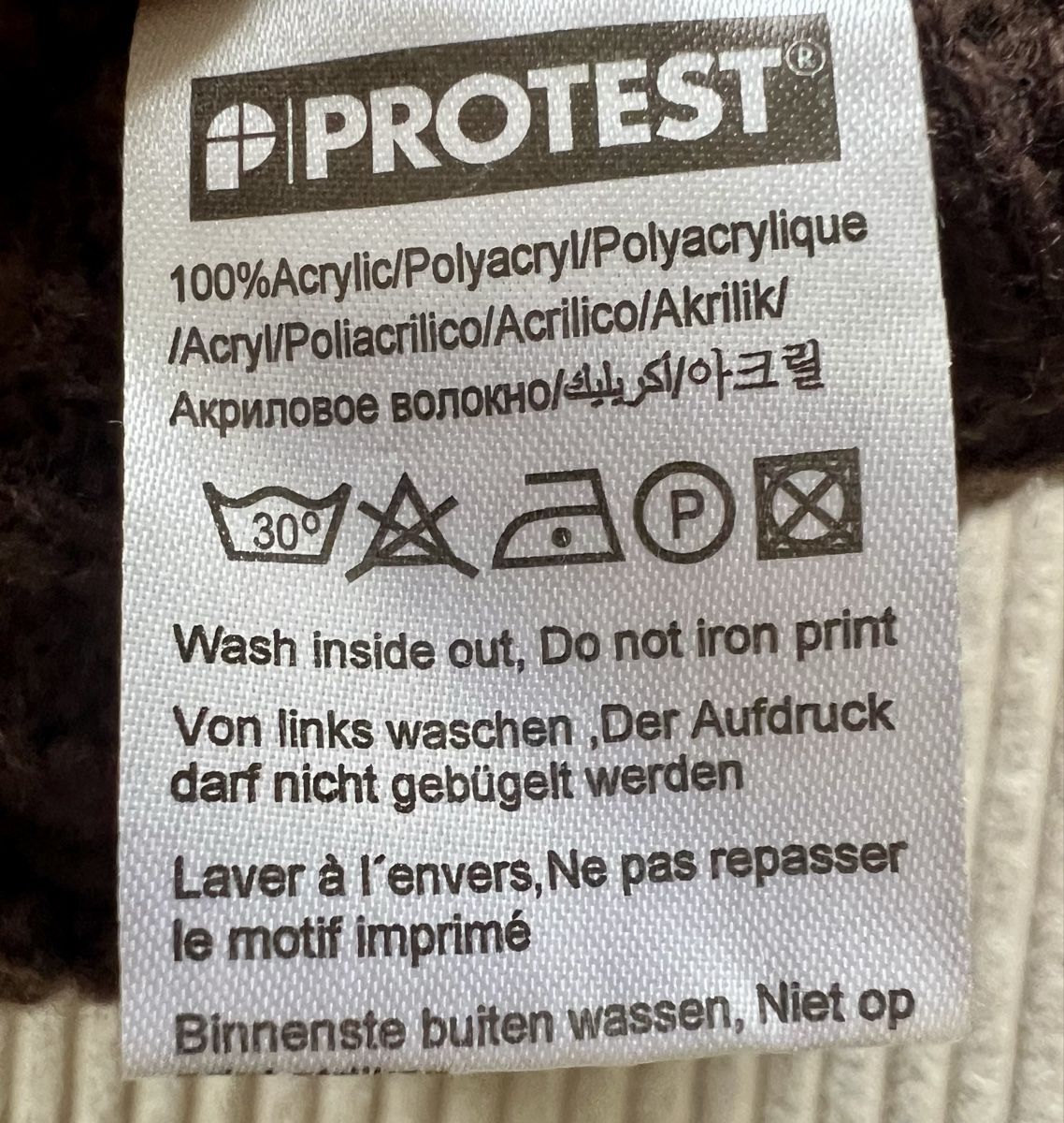 Protest Copricapi, berretti & cappellini: Winterkappe Protest braun onesize – Usato da Zürich venduto da stjege 2
