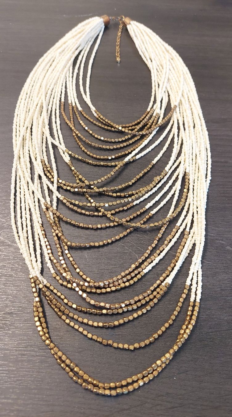 Catenine: 2er Set Halsketten, Boho Style, aus Glasperlen – Usato da Kriens venduto da izzisabel 4