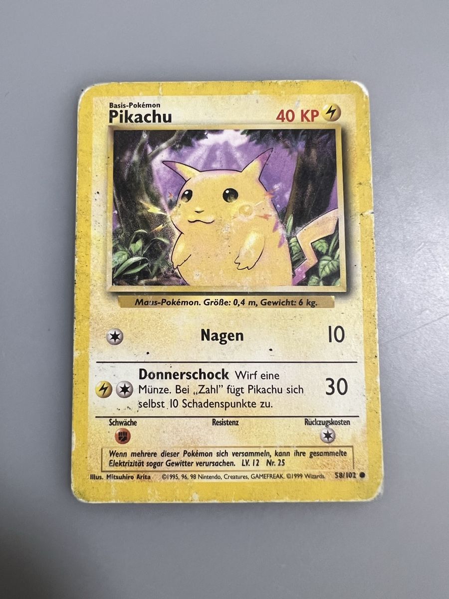 Pokémon Carte collezionabili: Pikachu – Usato da Muttenz venduto da Michugee97