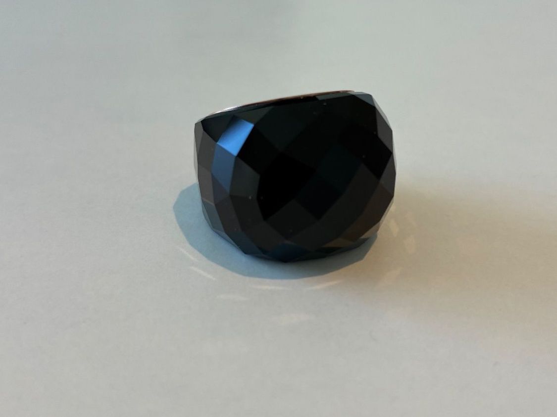 Swarovski Anelli: Swarovski Ring Nirvana, schwarz, Gr. 52 – Nuovo (secondo la descrizione) da Humlikon venduto da simi_simi 1