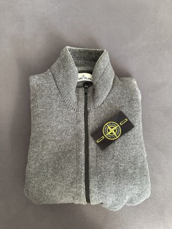 Stone Island Strickjacke grau guter Zustand