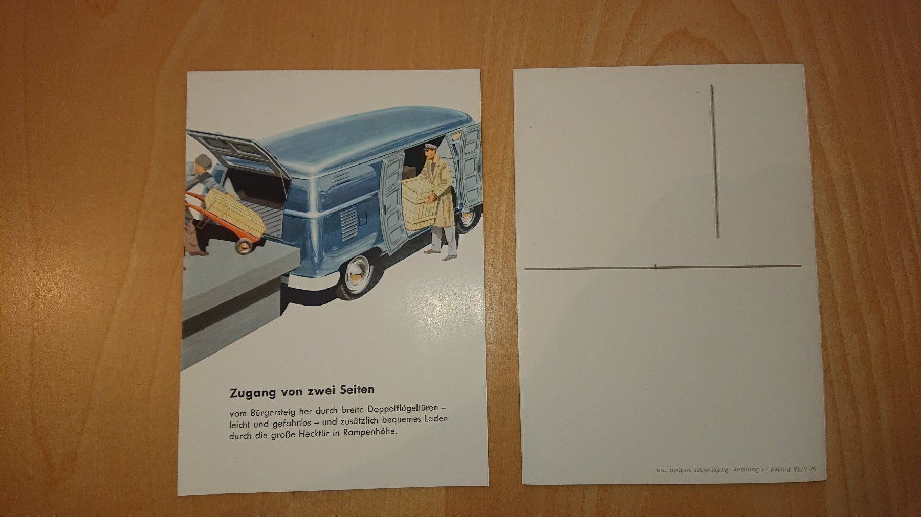 Cartoline postali: Vw t1 käfer bus golf – Nuovo e nell'imballaggio originale da mauren venduto da boon2