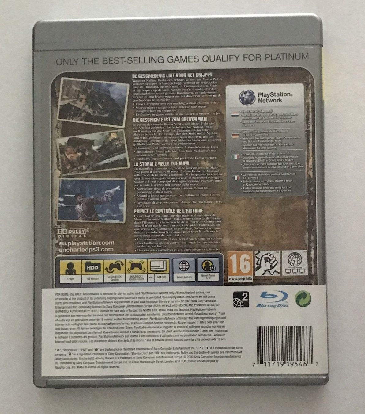 Giochi: PS3 - Uncharted 2: Among Thieves – Usato da Allschwil venduto da Bullach 2