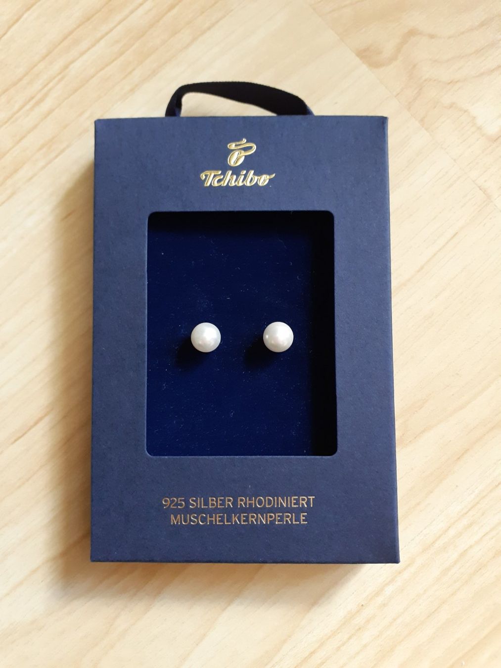 Orecchini pendenti & Orecchini a lobo: *Ohrstecker silber Muschelkernperle* von Tchibo – Nuovo (secondo la descrizione) da Hinterkappelen venduto da klebaluka08