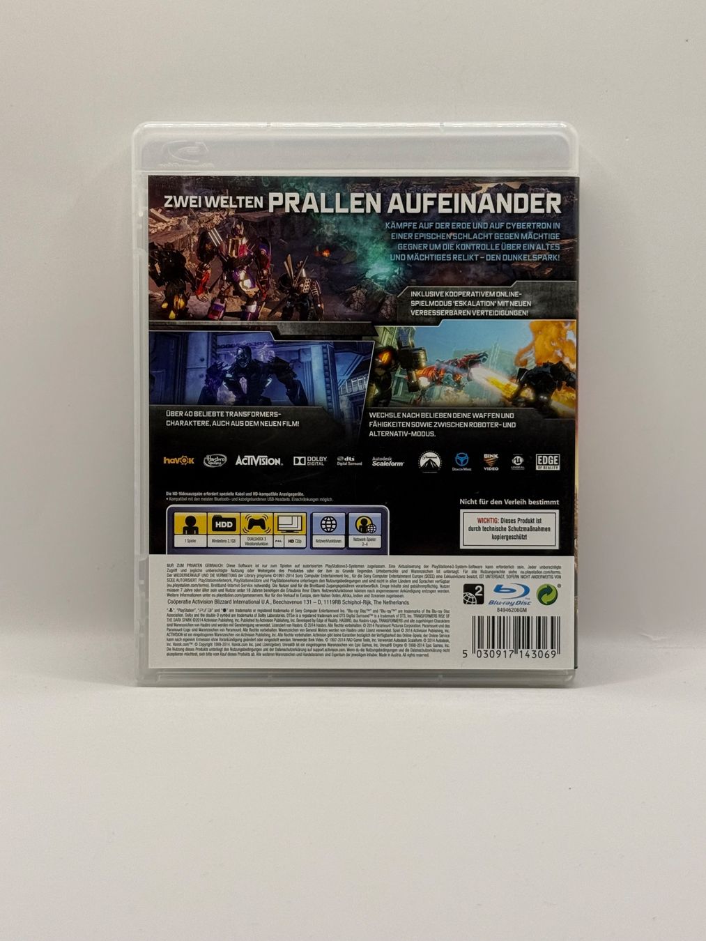 Spiele: Transformers - The Dark Spark - Playstation 3 – Gebraucht aus Dietikon von gab_qz7y 1