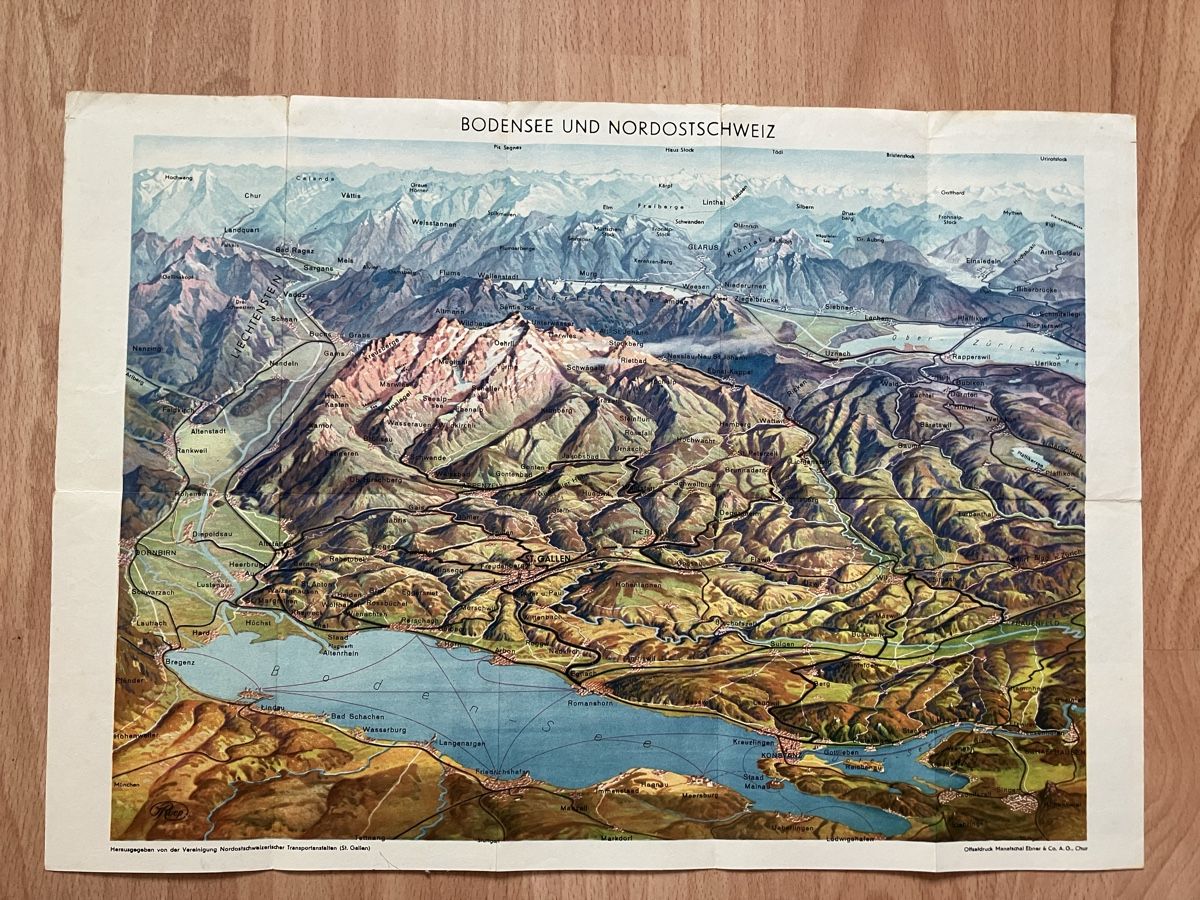 Documenti: Bodensee Nordost Schweiz Prospect – Usato da Zürich venduto da Classic_Collection_Zurich 2