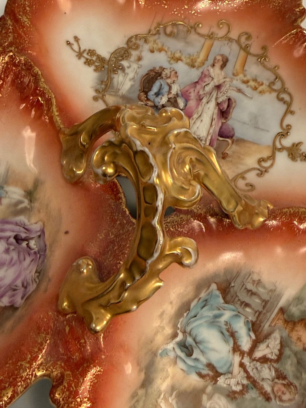 Ciotole: Porzellan Prunkschale mit Golddekor – Usato da Itingen venduto da uhu777 6