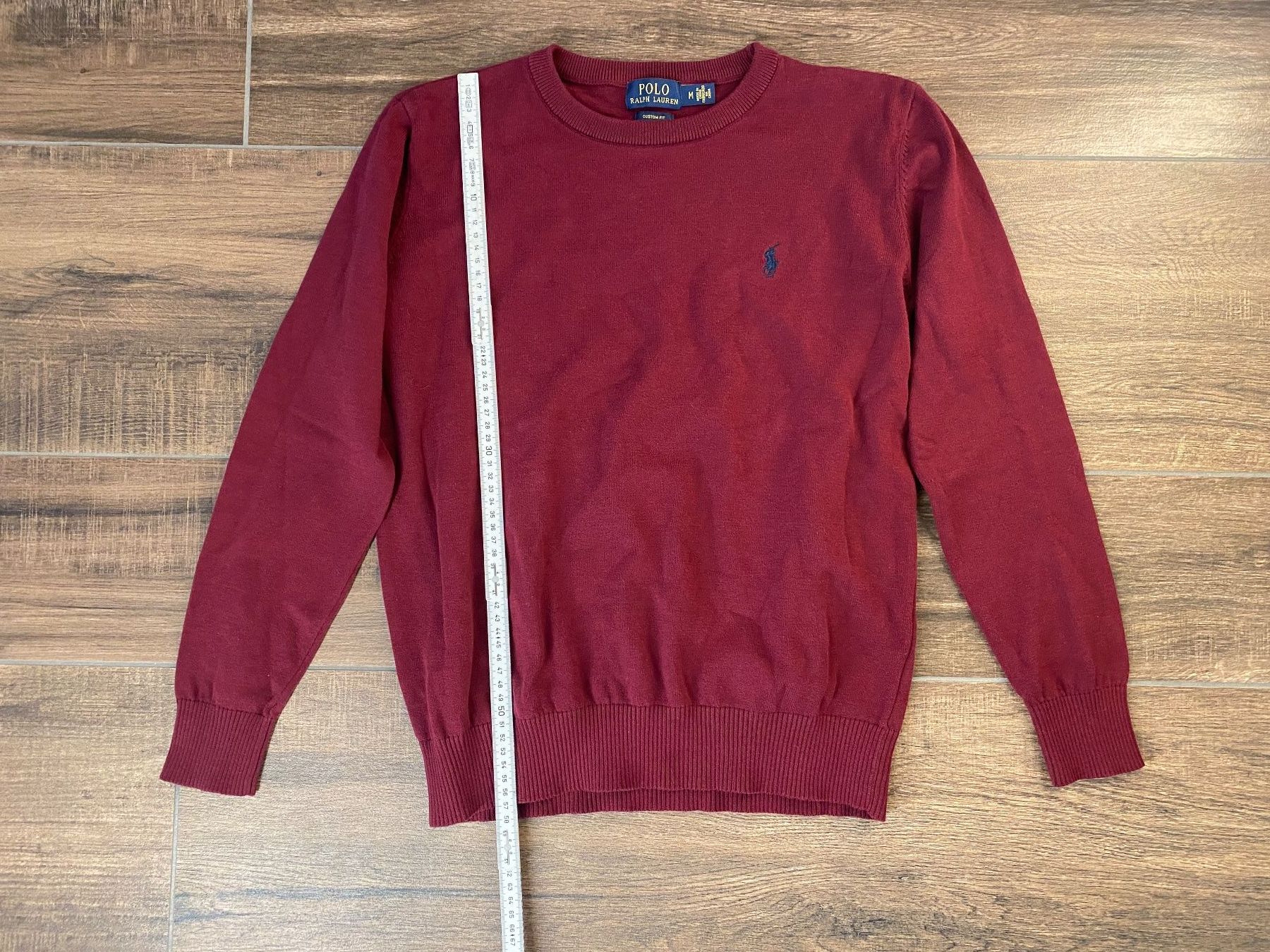 Polo Ralph Lauren Maglioni & Felpe: Ralph Lauren Polo Pullover / Langarm Custom Fit rot Gr. M – Usato da Pratteln venduto da a23_j2gs 6