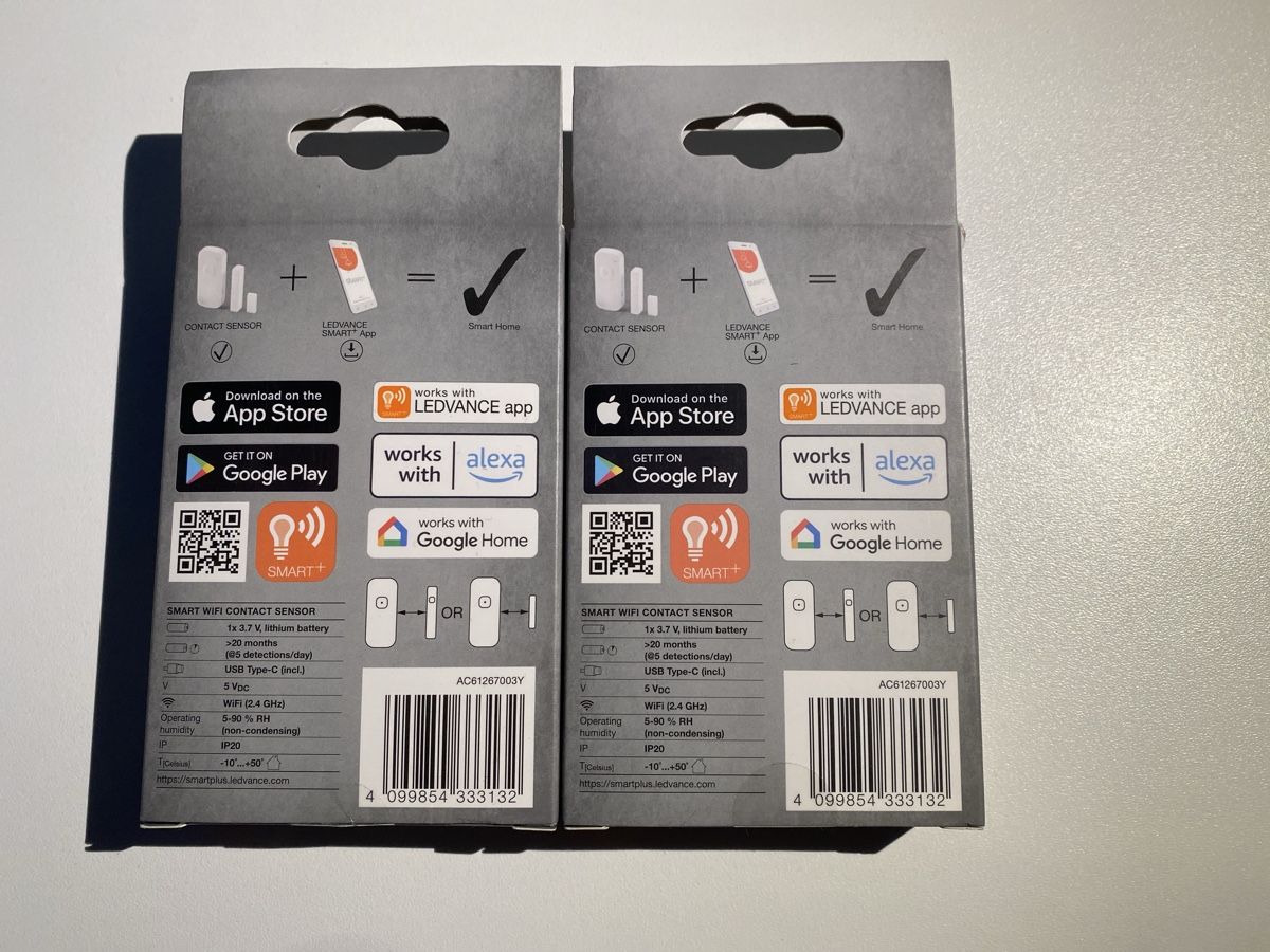 Systèmes d'alarme: Ledvance Contact Sensor Smart+ – Neuf avec emballage d'origine à Mönchaltorf par Barolf 1