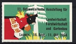Reklamemarke Luzern, 11. Schweizerische 