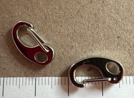 2 Stk  Karabiner   Edelstahl neu     16mm    für Allerlei